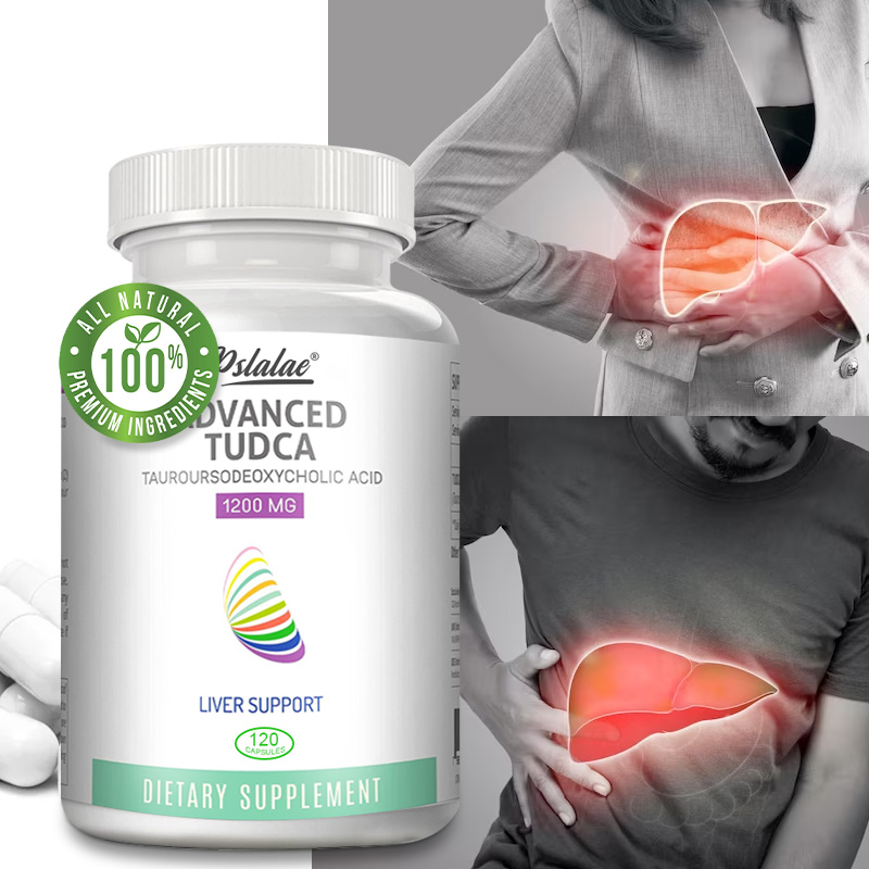 Milk Thistle Silymarin - TUDCA Liver Capsules - Supports Gallbladder