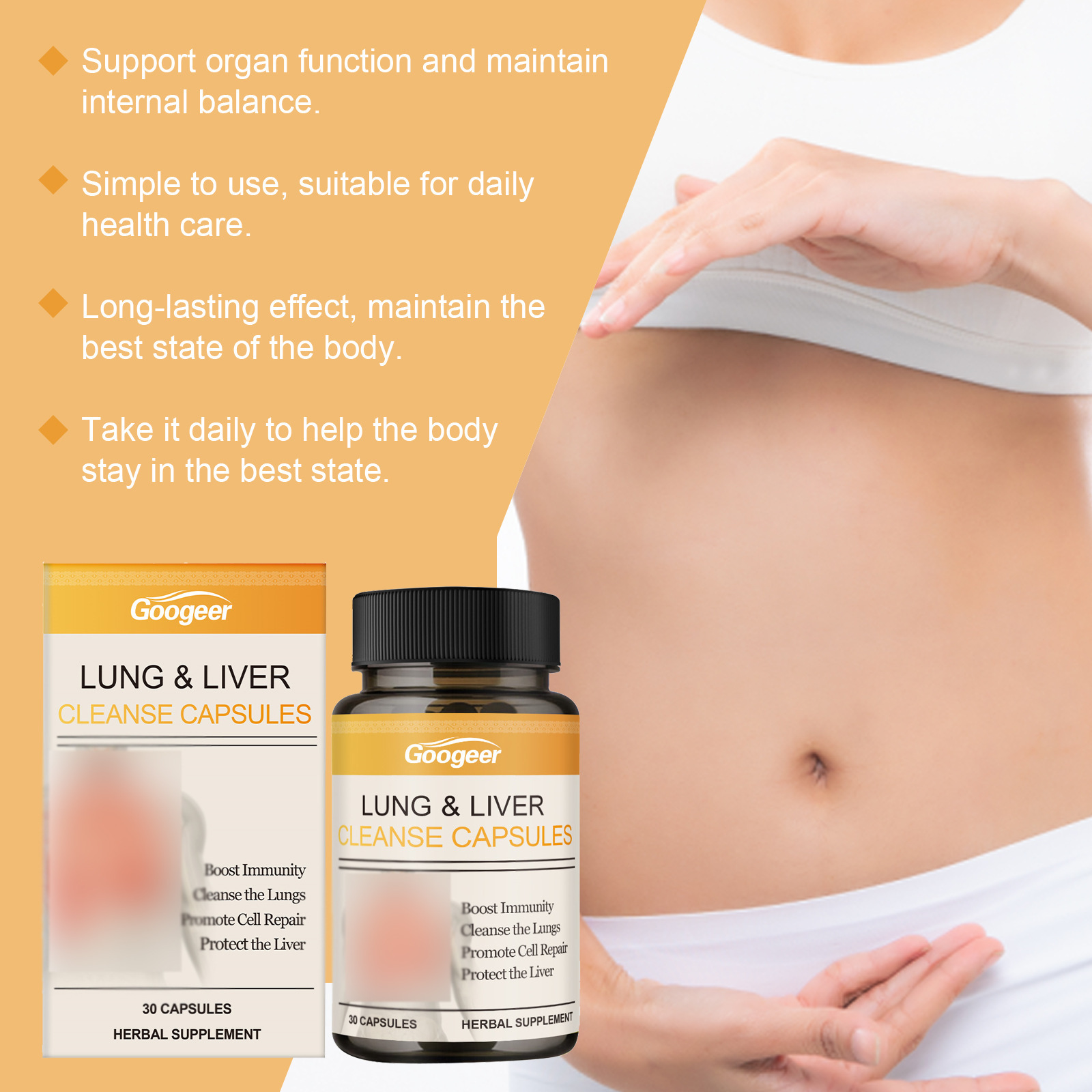 Natural Lung & Liver Cleanse H - Herbal Weight review and price