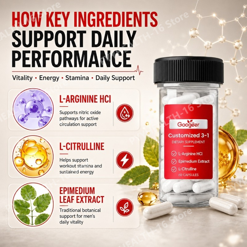 L-Arginine HCl with L-Citrulli - Herbal Wellness Blend review and price