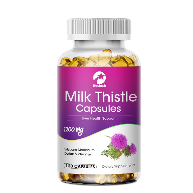 Kexinsh Milk Thistle 1200mg Ca - Milk Thistle Silymarin review and price
