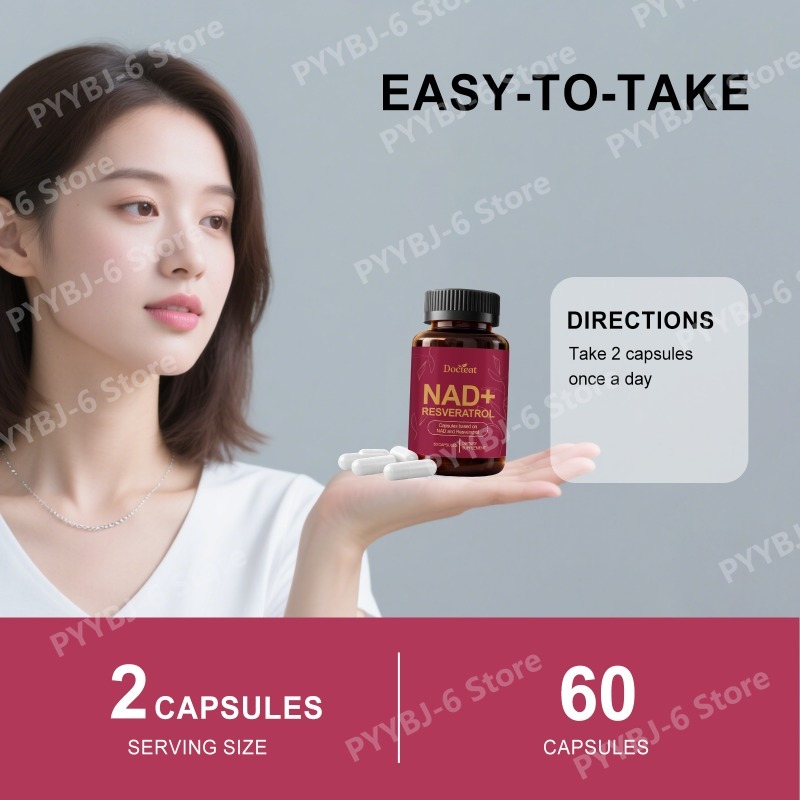 NAD+ Resveratrol Supplement 60 - Wellness Quercetin review and price