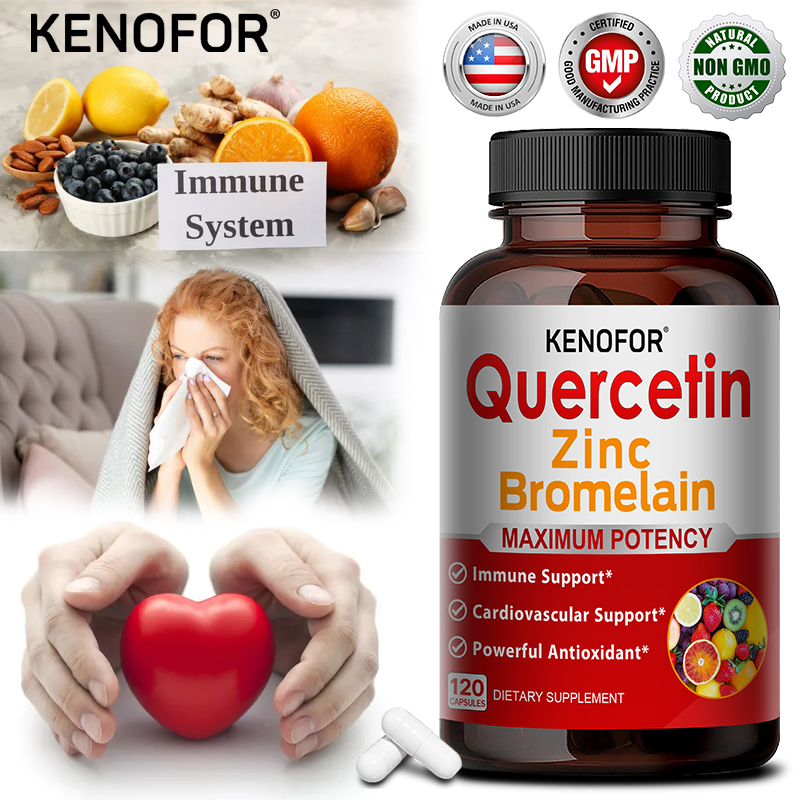Zinc Quercetin Bromelain Capsu - Wellness Quercetin review and price