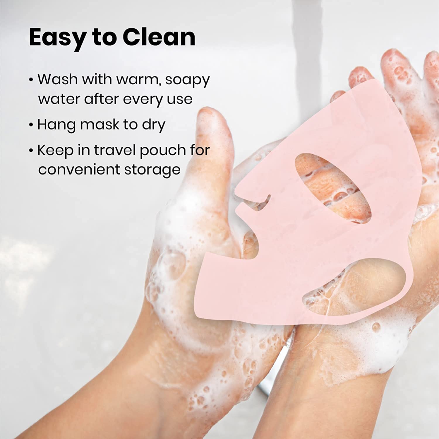 Reusable Silicone Face Mask Ho - Health Wellness review and price